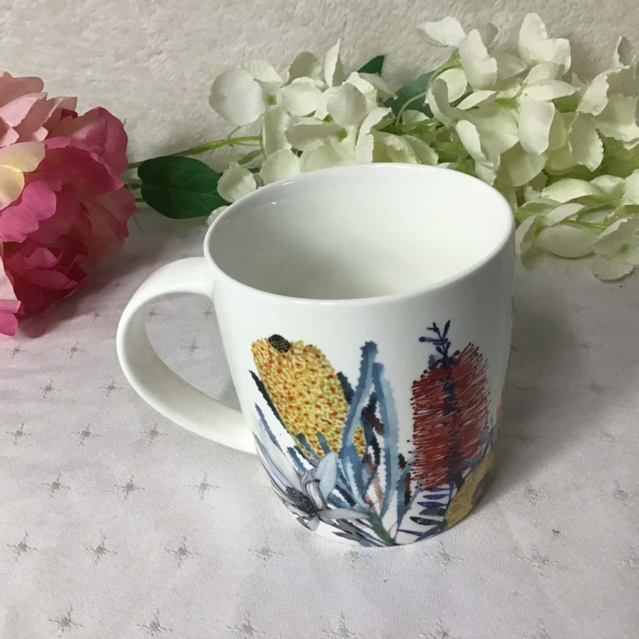 Ecology Florae Bone China Mug & Coaster Set in Box(s)