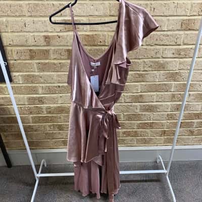  Womens Billy J dusty pink dress Size 12 