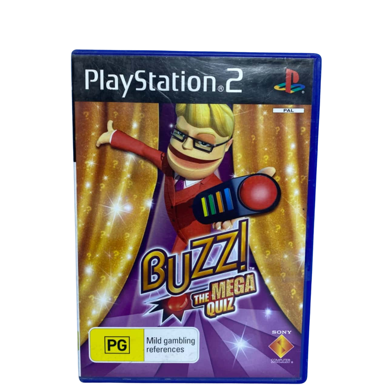 PS2 Buzz the mega quiz