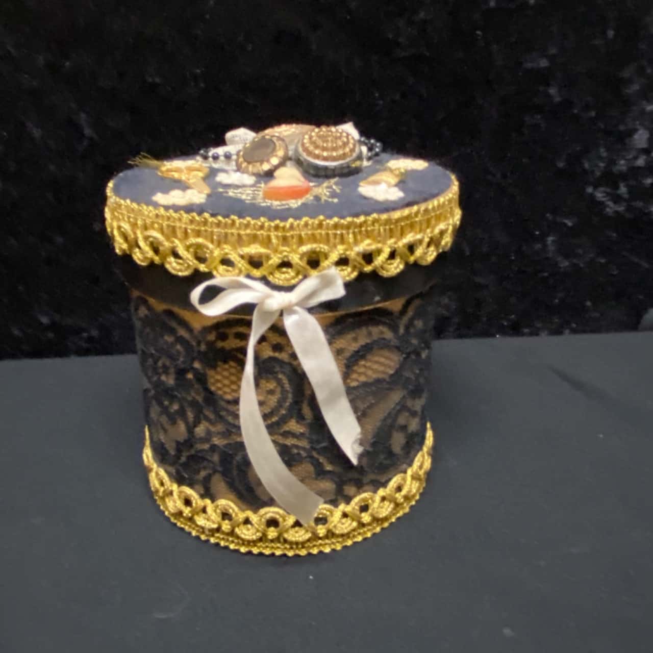 Decorative Fabric Sewing Box (s)