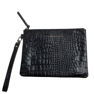 Status Anxiety Women's Fixation Clutch Black  