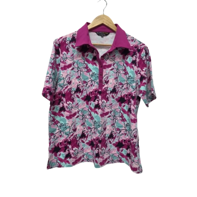 Black Pepper Womens  Size 18 Short Sleeve Top Multicoloured 