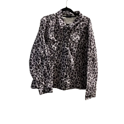 Sara Womens  Size 26 Cropped Jacket Animal print RRP $129.99