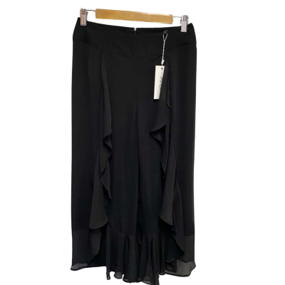 Piper Womens  Size 8 Ankle Length Pants Black  