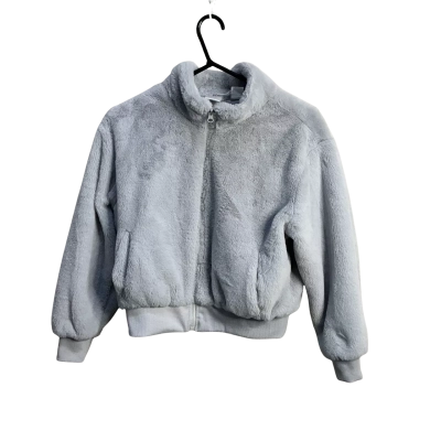 Mini mango Womens  Size 16 Fleece Jacket Grey 