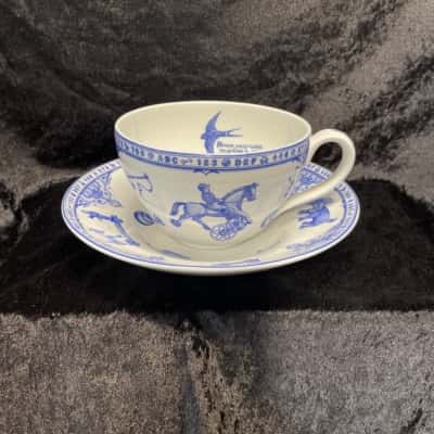 Vintage  ‘Edwardian Childhood’ Jumbo Cup & Saucer by SPODE