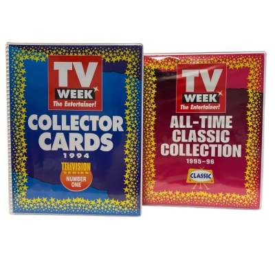 TV WEEK The Entertainer Collectable Cards 1994 & 1995-96