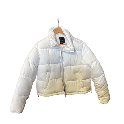 Jay Jays Womens  Size 12 Puffer Jacket White 