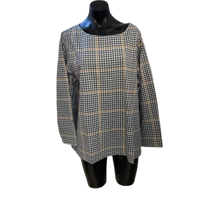 Established Womens  Size 20 Blouse Blue / Pattern 
