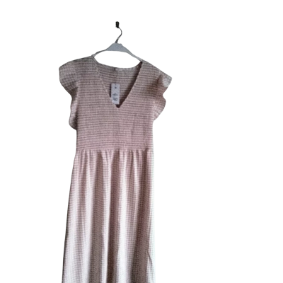 Women's Target Curve Size 22 Casual Dress Beige / White 