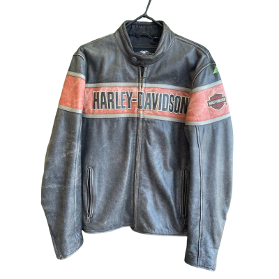 Harley Davidson Mens  Size M Biker Brown 