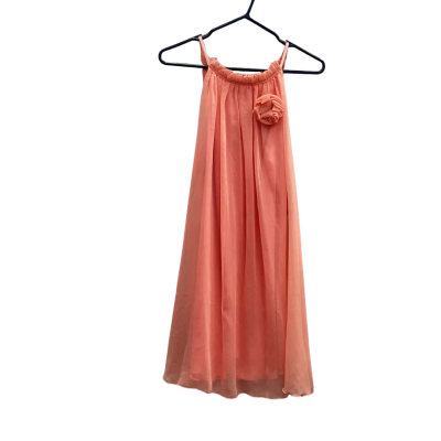 Emerge Womens Size 10 Rosette Guava Mini Dress