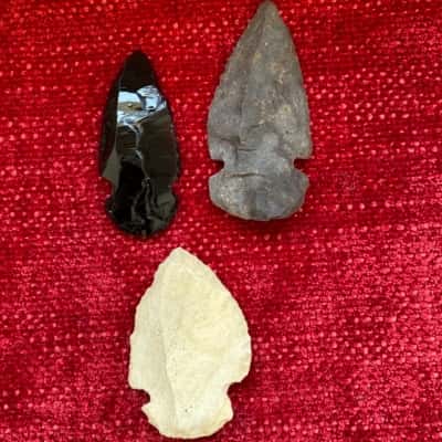 Stone Age arrow heads