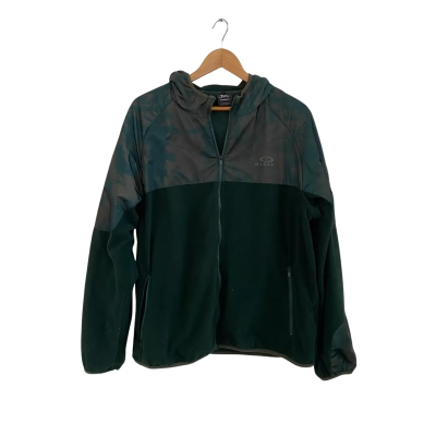 Oakley Mens  Size L / M Hood Jacket / Performance Jacket Green / Olive 
