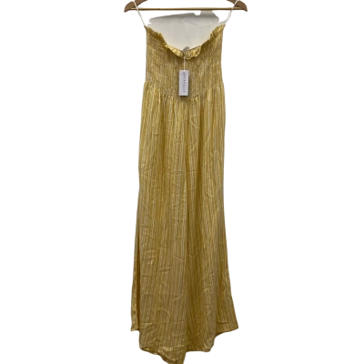 Seafolly Women's Size S Jumpsuit Striped / Yellow BNWT