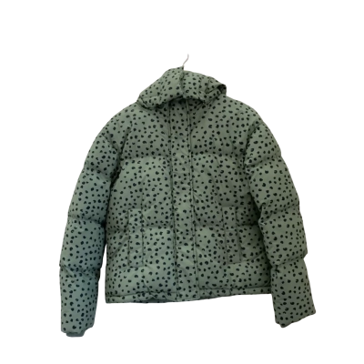 Seed Heritage Womens  Size 8 Puffer Jacket Animal print / Green 