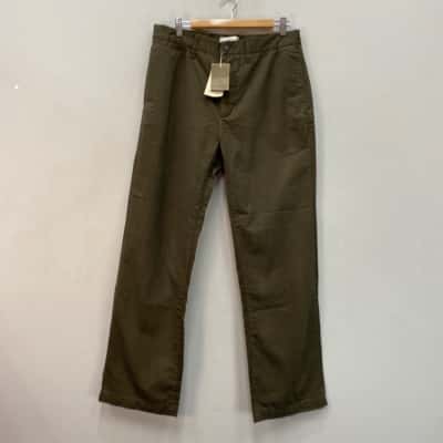 Country Road Mens  Size 32 Straight Leg Casual Pants Khaki 