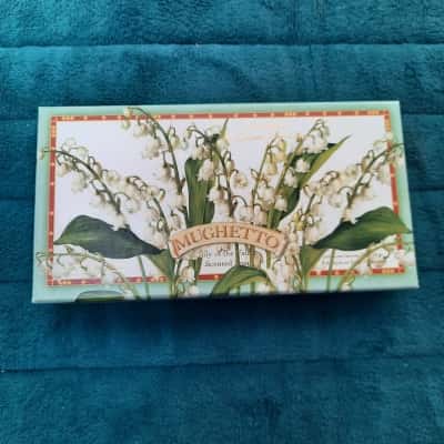 Mughetto Lily of the Valley Soap Bar Gift Pack.