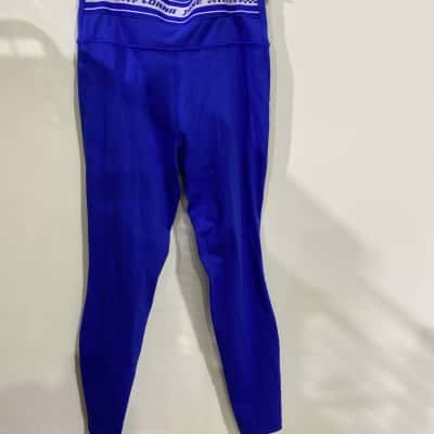 Lorna Jane Womens  Size L Blue Leggings 