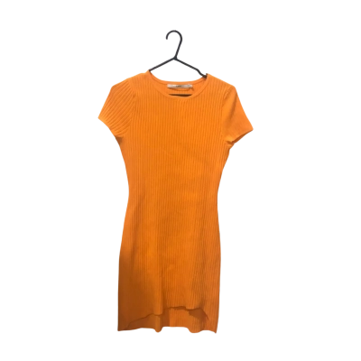 BY JOHNNY. Orange Dress Size L 