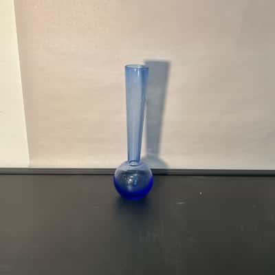 Blue bud vase 