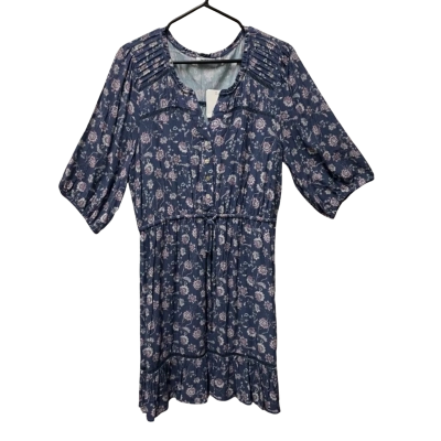 Just Jeans Womens  Size 14 Blue / Floral / Purple 