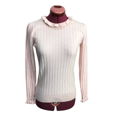 Review Womens  Size 10 Elegant Pink Knit Pullover Jumper  