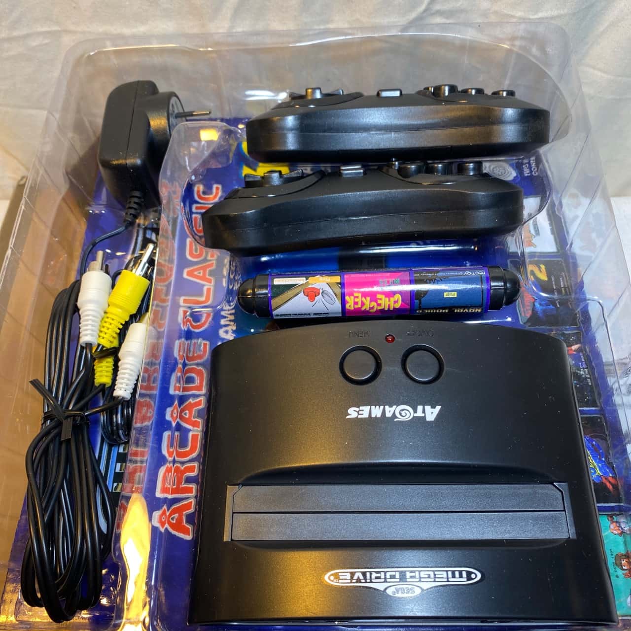Sega Mega Drive Arcade Classic Wireless Game Console 60 Games Included ...