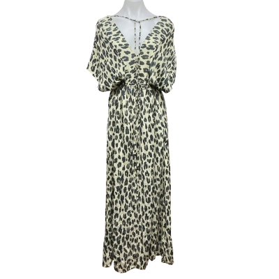 Lady Watego Byron Bay Womens Size L / M Maxi Dress Animal print 