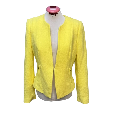 Zara Womens  Size M Blazer Yellow 