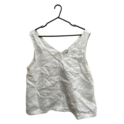 Country Road Womens Size XL linen Pj top White 