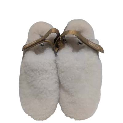 UGG Slippers Womens  Size 10 Loafers White 