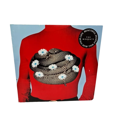 The Wombats Beautiful People Will Ruin Your Life 2018 Clear Vinyl LP TWMB001LP