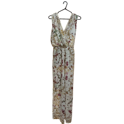 Liz Jordan Womens  Size 16 Jumpsuit Floral / White 