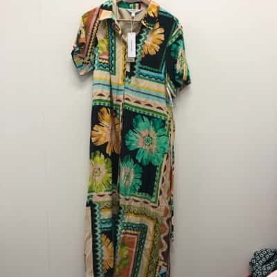 Forever New Womens  Size 14 Midi Dress Multicoloured BNWT$169
