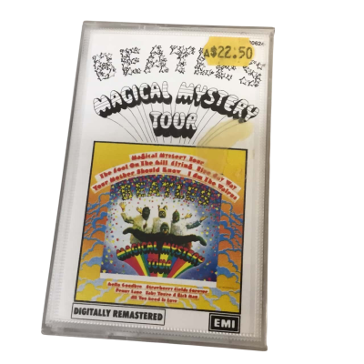 Vintage Beatles Magical Mystery Tour Cassette Tape