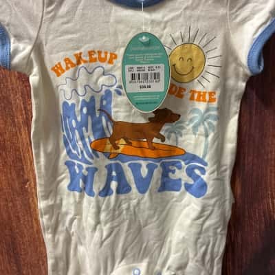 Peter Alexander Kids  Size 0 Onesie new 