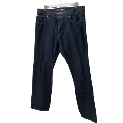 Quicksilver Mens  Size 34 Straight Leg Jeans Blue 
