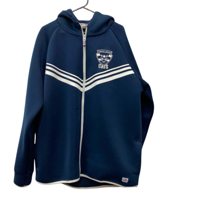AFL CATS - Unisex - Size XXL - Hooded Jacket - Blue / White 