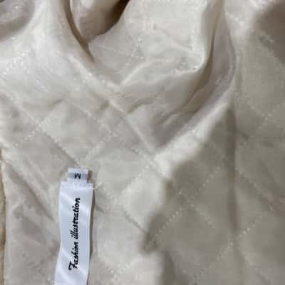  Womens  Size M Open Jacket Faux fur