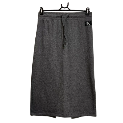 Calvin Klein Jeans Womens  Size M Maxi Skirt Grey 
