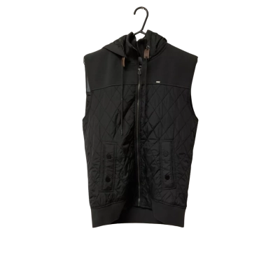 Mens Goliath size M Black puffer vest