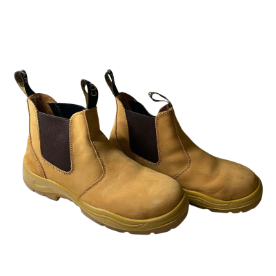 Cougar Tan Pull On Boots Size 12