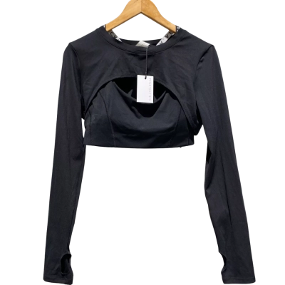 AJE Layered Crop Set Womens  Size 14 Black  