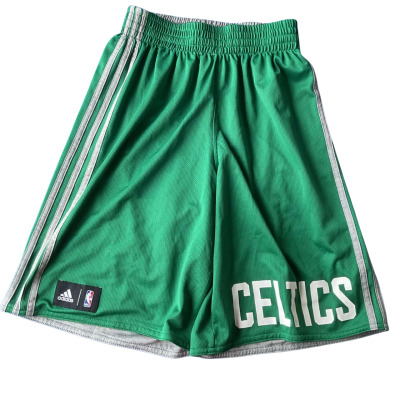 NBA Celtics Adidas Reverse-able Shorts Men’s Size S 