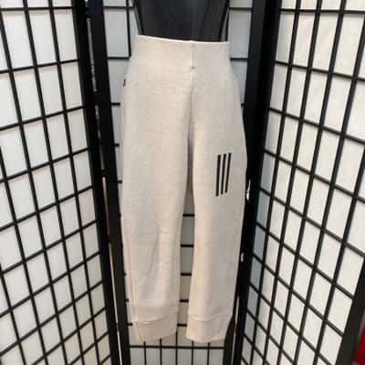 Near new Adidas Unisex  Size S Track Pants Cream 