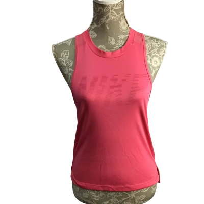 Nike Womens  Size XS Running "Dri-Fit" Pink Tank Top