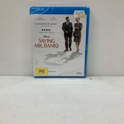 Disney Saving Mr Banks Blu-Ray NEW