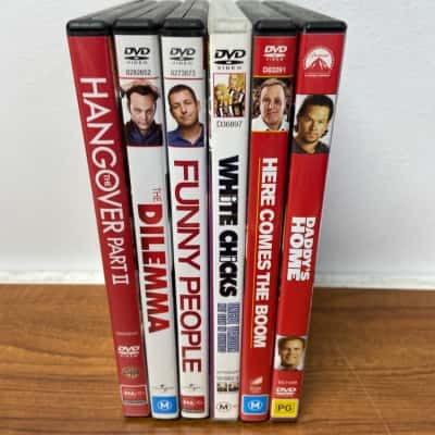 Collection of 6 comedy DVDs 