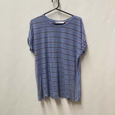 Sportscraft Womens  Size L Blue / Striped 